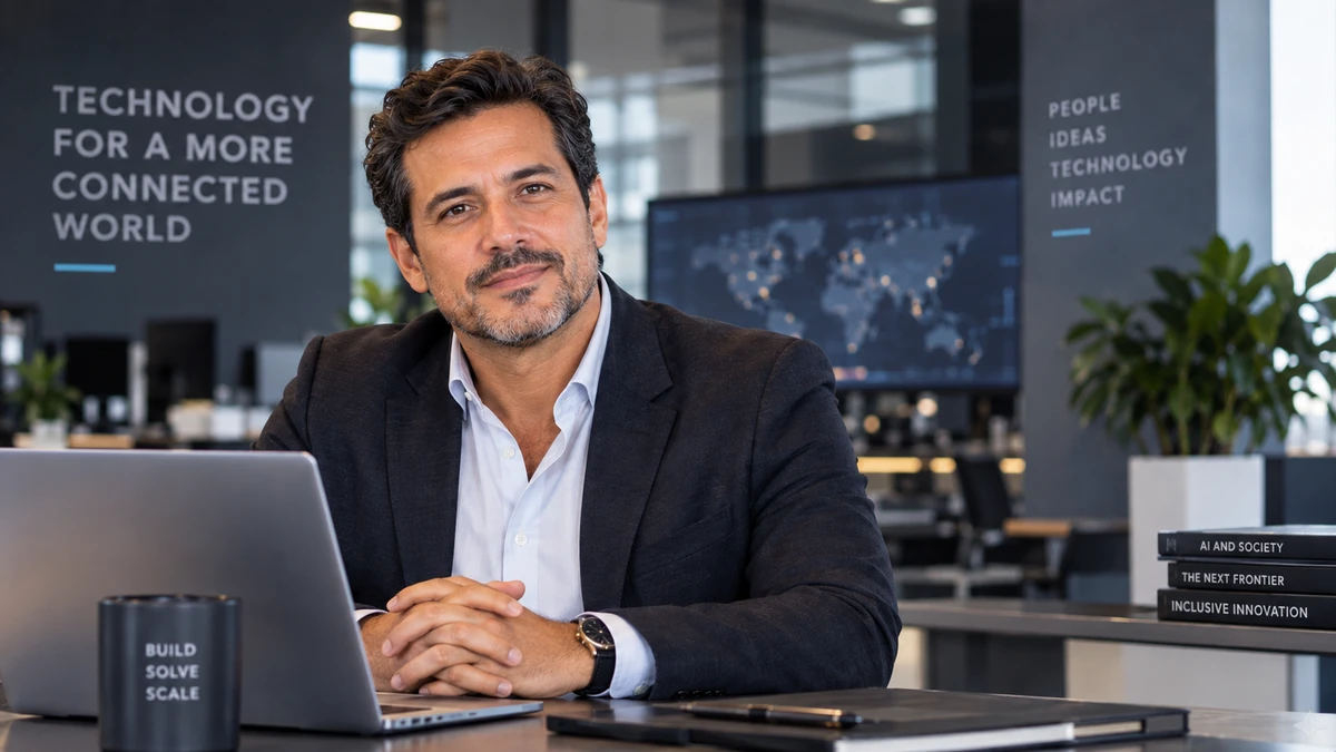 WEVN executive interview cover for Rafael Mendoza