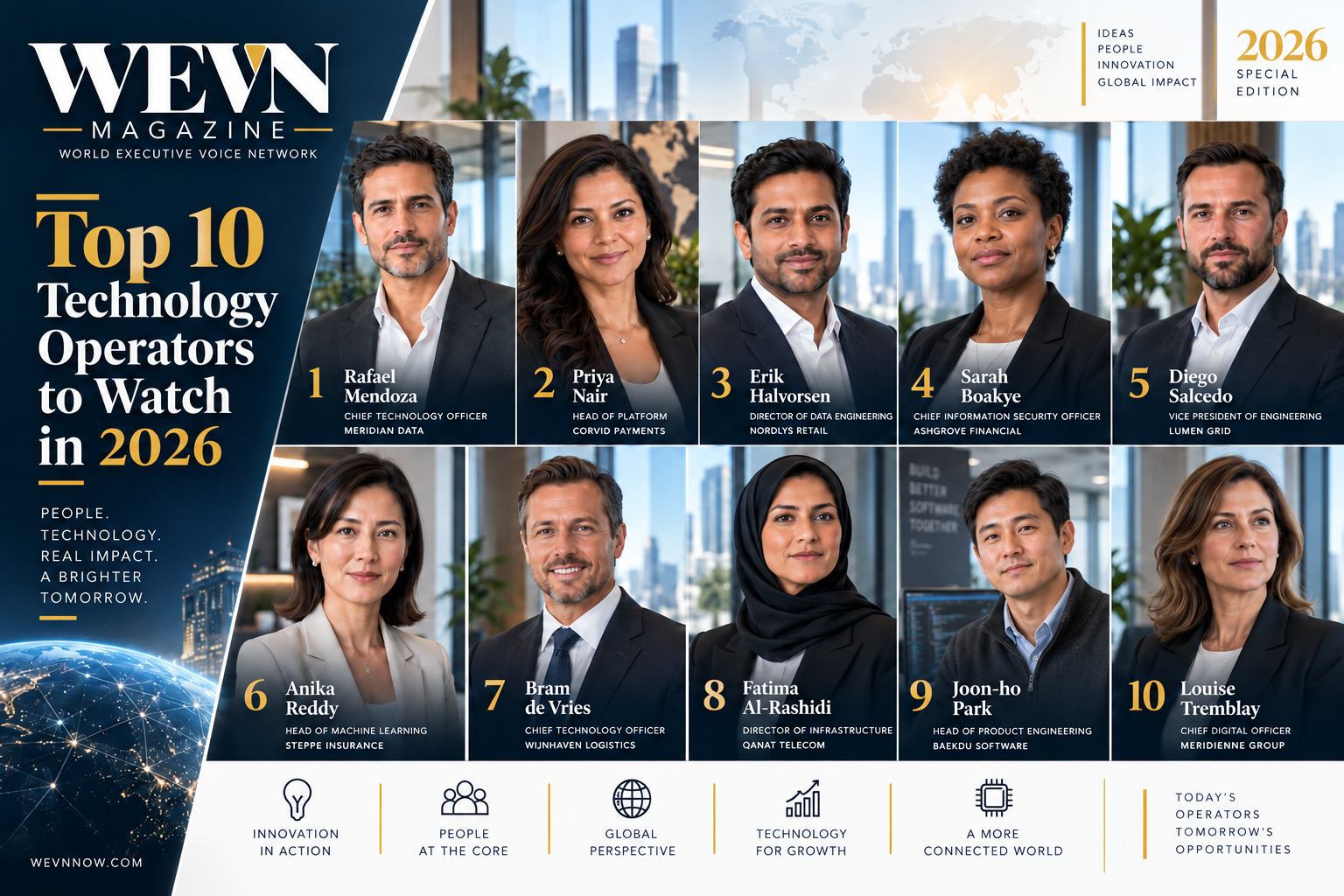 WEVN Top 10 Technology Operators to Watch cover