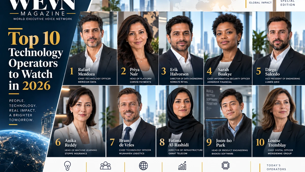 WEVN Top 10 Technology Operators to Watch cover